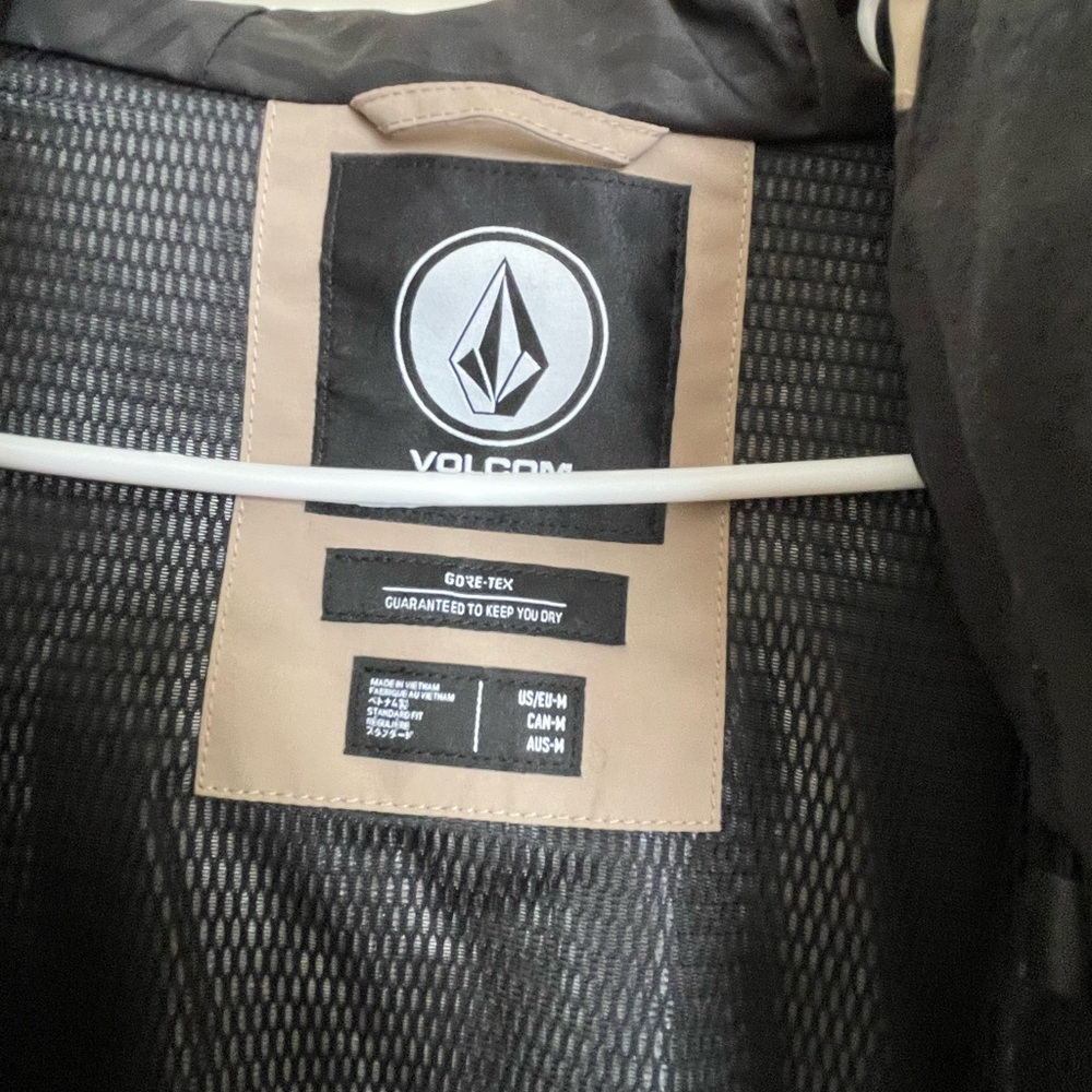 Volcom Green Performance Jacket With Hood And Zip… - image 3